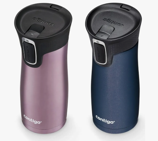 Vaso Contigo West Loop 16oz Acero Inoxidable Autoseal