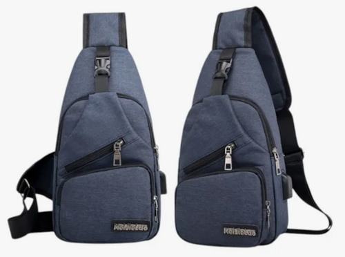 Bandolera con cargador para celular