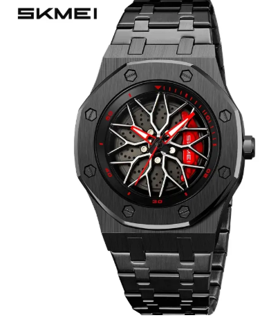Reloj Skmei 2359 Hombre Acero Inoxidable Negro/blanco