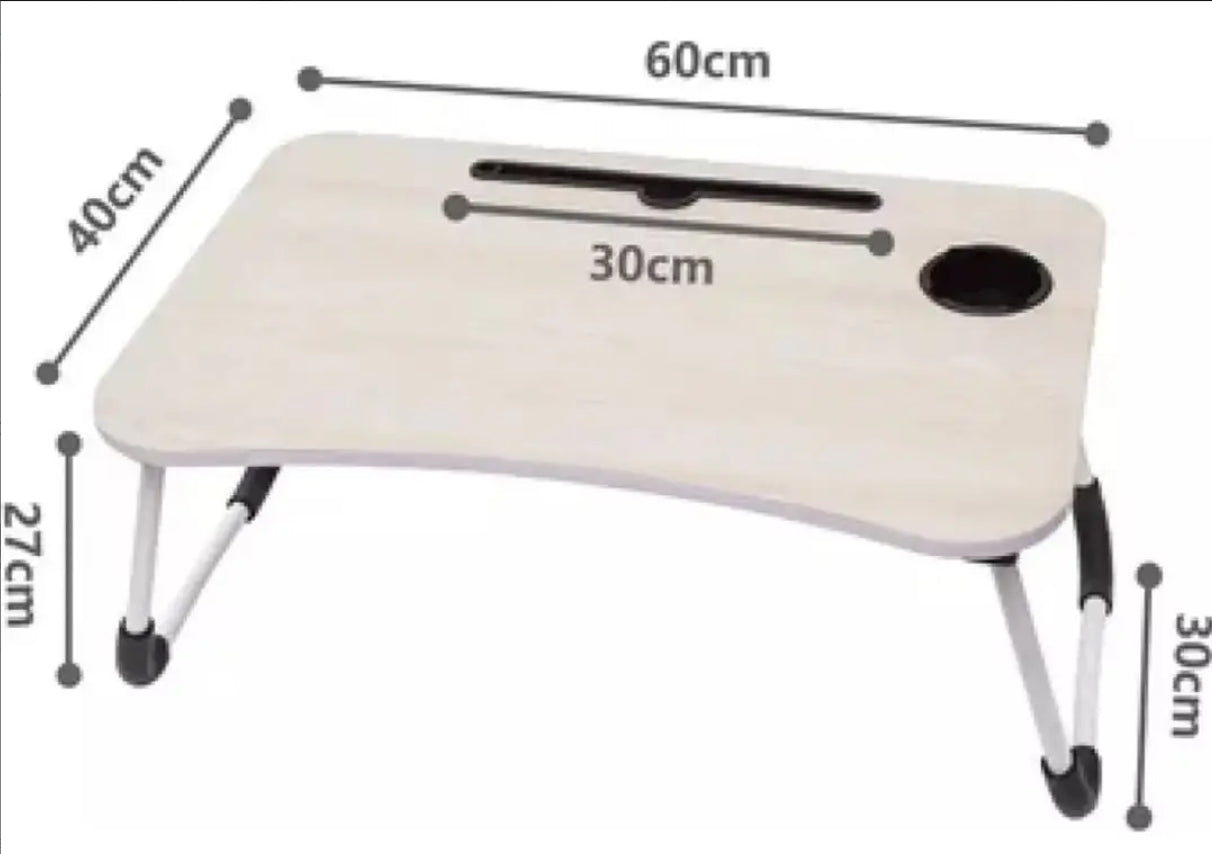 Mesa Portatil Para Laptop Plegable Mini Escritorio Portavaso