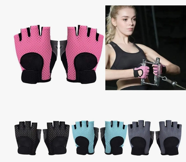 Guantes Para Gym Bicicleta Gimnasio Fitness Crossfit Pesas