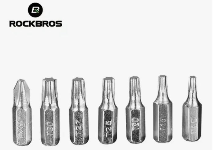 Multiherramienta 16 En 1 Portátil Bicicletas Mtb Rockbros Negro