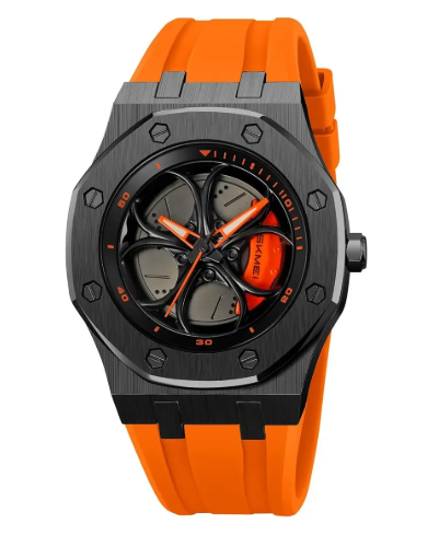 Reloj Skmei 2359 Hombre Acero Inoxidable Negro/blanco