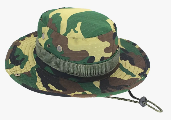Sombrero Táctico Plegable Camping Senderismo Protección Uv