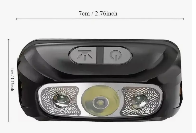 Linterna Frontal Led Recargable