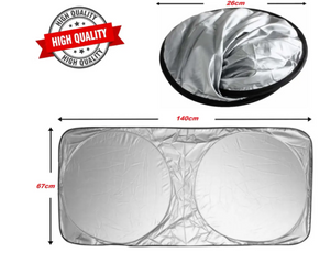 Tapa Para Sol Aluminizado Para Parabrisas De Vehículos