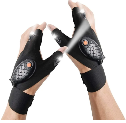 Guantes Linterna De Luz Led Para Interiores Y Exteriores
