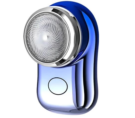 Mini Afeitadora Hombres Barbas Recargable Con Pantalla Led