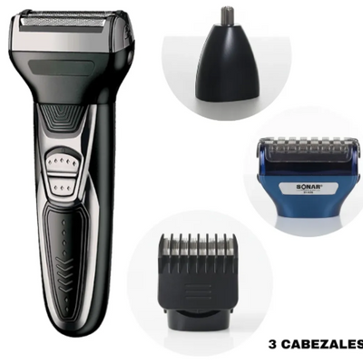 Máquina Inalámbrica Para Caballero 3 En 1 Modelo Sn-6026,