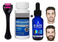 1 Minoxidil 5% 1 Aceite Beard Oil Crecer Barba Dermaroller