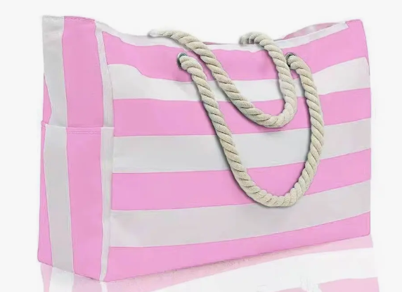 Cartera Bolso Playero Impermeable Para Dama Con Cierre