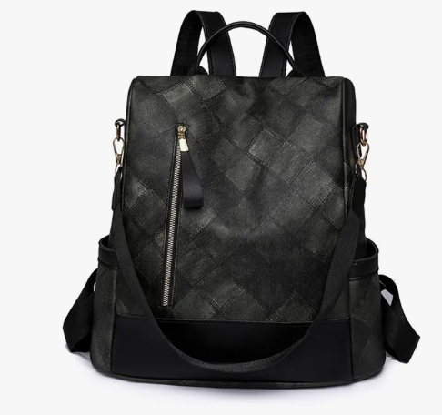 Bolso Mochila Universitario Impermeable Antirrobo Para Dama