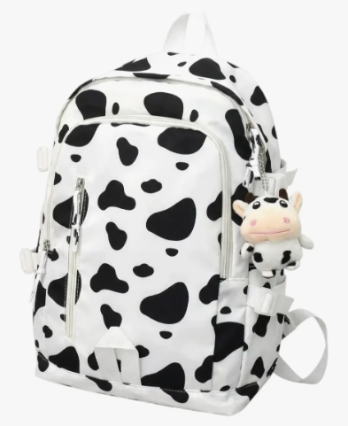 Bolso Morral Mochila Vaquita Puerto Usb Dama Impermeable