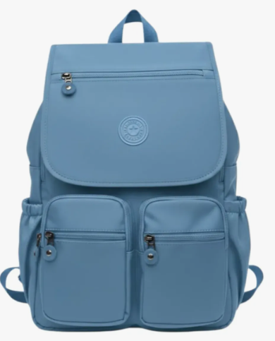 Bolso Morral Universitario Estilo Kipling Impermeable Nylon