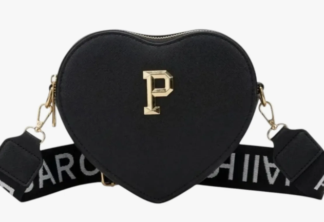 Bolso Cartera Bandolero Cruzado Corazón Modelo P Para Dama