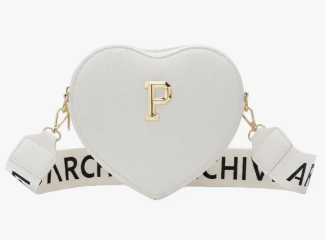Bolso Cartera Bandolero Cruzado Corazón Modelo P Para Dama
