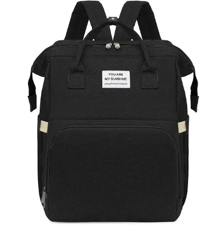 Bolso Pañalera Cambiador Cuna Corral Multifuncional