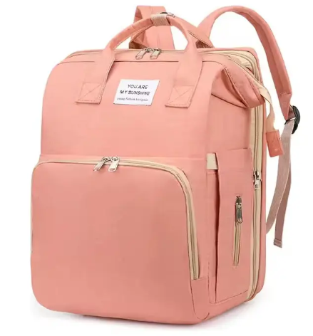 Bolso Pañalera Cambiador Cuna Corral Multifuncional