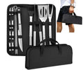 Kit Parrillero Cubiertos Acero Inoxidable 18pzs Utensilios