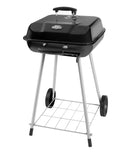 Parrillera De Carbon Con Ruedas Y Regulador