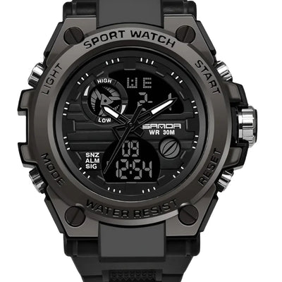Reloj Táctico Sanda Deportivo Resistente  Agua Militar Digital