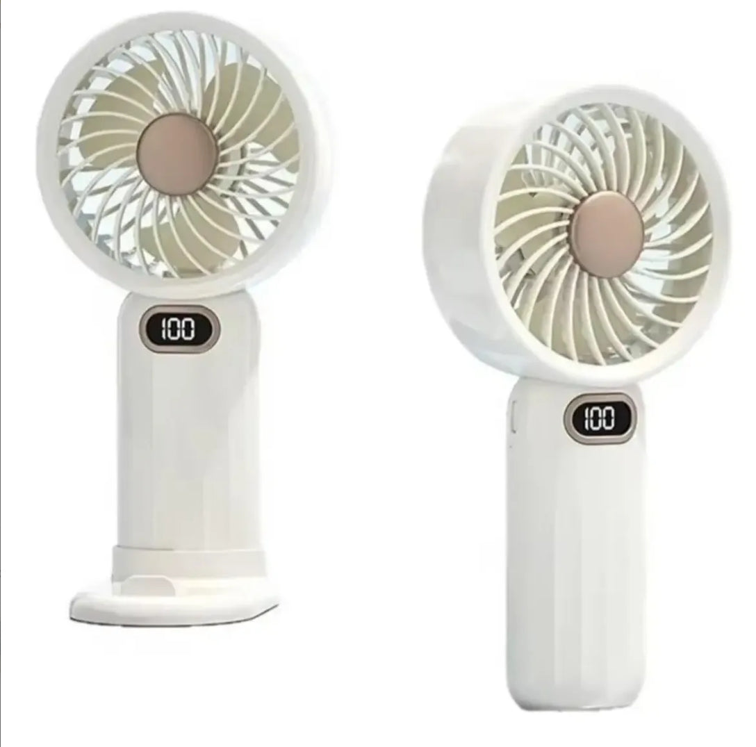 Mini Ventilador Usb Recargable Portatil Mano Mesa Aire