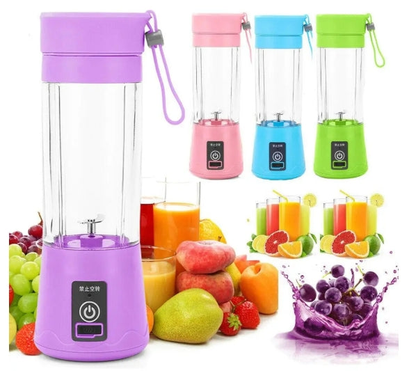 Mini Licuadora Portatil Recargable Inalambrica 380ml Batido