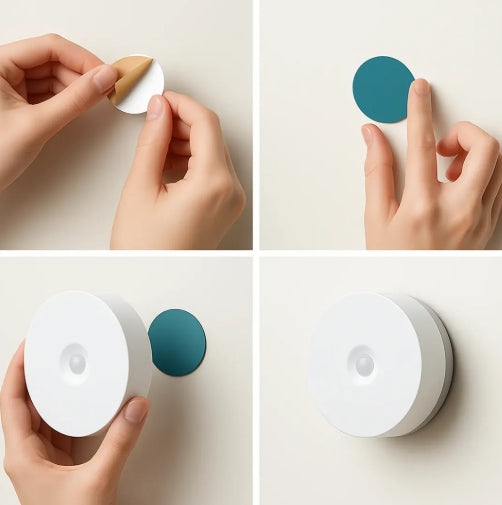 Lampara Led Sensor Movimiento 3und Recargable Usb Gyd-2
