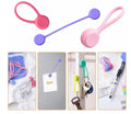Clips Organizador De Cables Magnetico De Silicon 5 Unidade