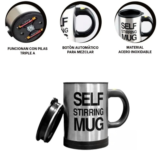 Taza Batidora Mezcladora - Eléctrica Tipo Mug