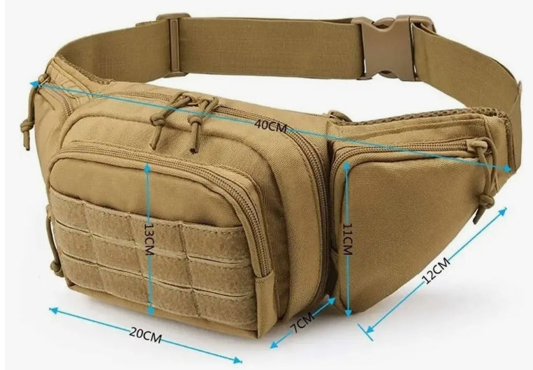 Koala Riñonera Bolso Táctico Militar Impermeable Resistente