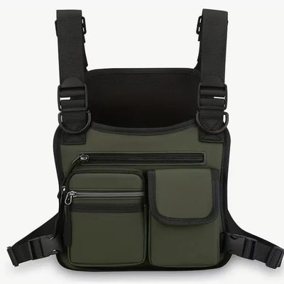 Pechera Bolso Táctico Motorizado Deportista Gym