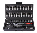 Juego Set De Dados Rache 46 Pzs Destornillador Herramientas