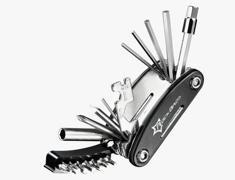 Multiherramienta 16 En 1 Portátil Bicicletas Mtb Rockbros Negro