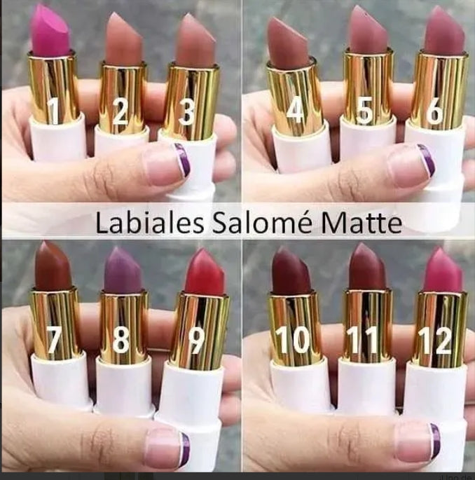 Labial Barra Matte Creamy Deluxe Salome