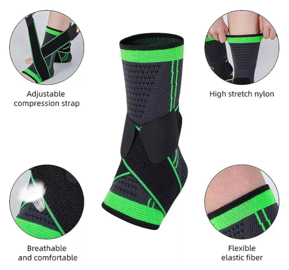 Tobillera Deportiva Ajustable De Protección Doble Tienda
