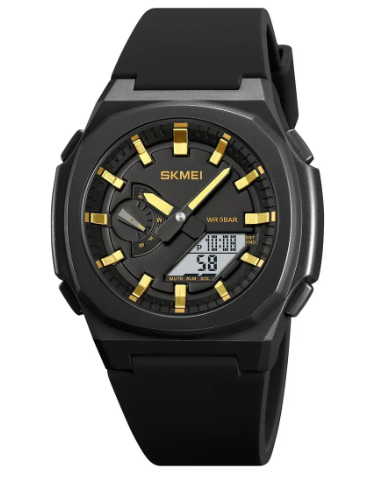 Reloj Analógico Digital Skmei 2091 Para Caballero Hora Dual