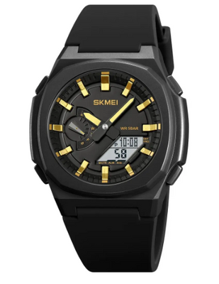 Reloj Analógico Digital Skmei 2091 Para Caballero Hora Dual