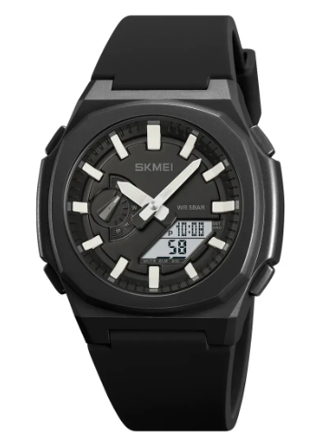 Reloj Analógico Digital Skmei 2091 Para Caballero Hora Dual