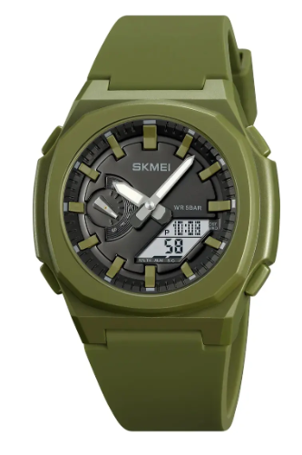 Reloj Analógico Digital Skmei 2091 Para Caballero Hora Dual