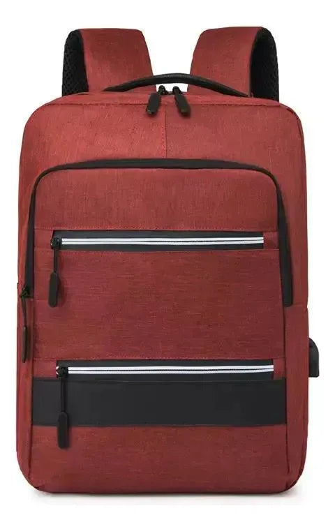 Bolso Morral Mochila Usb Laptop Deportivo Escolar Reforzado