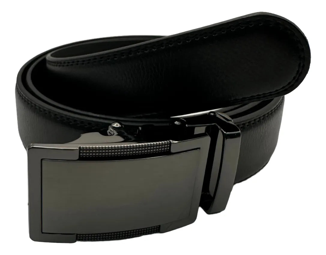 Correa Cinturón Cuero Caballero Trinquete Sin Hueco