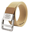 Correa De Nailon Cinturon Táctico De Doble Anillo Ajustable