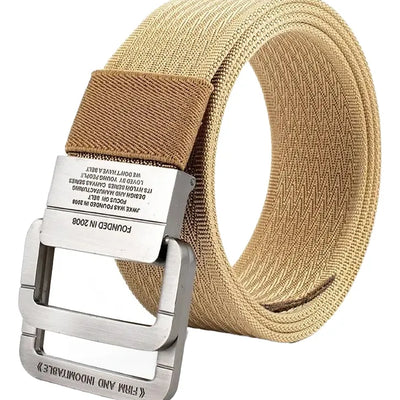 Correa De Nailon Cinturon Táctico De Doble Anillo Ajustable