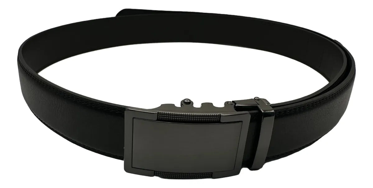 Correa Cinturón Cuero Caballero Trinquete Sin Hueco