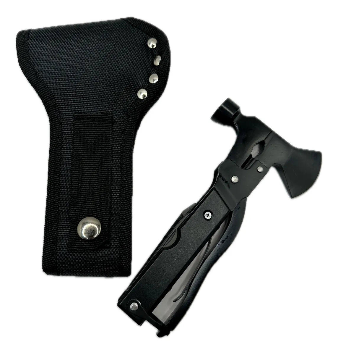 Hacha Martillo Multi Herramienta Táctica Supervivencia Acero