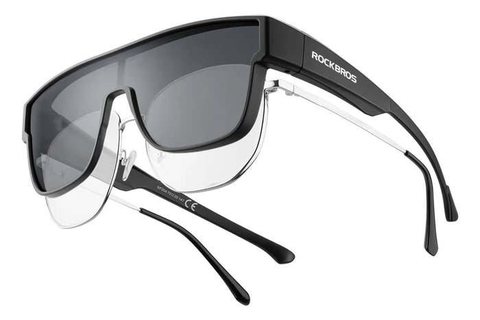 Lentes Deportivo Polarizado Permite Uso De Montura Rockbros