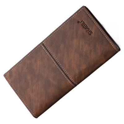 Monedero de cuero para hombre